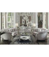 Acme Versailles Living room Ivory Bone Collection