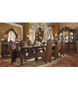 Acme  61100 Rectangular  Dining Set  Versailles Cherry Oak Finish