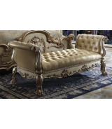 23160 Acme Dresden Bedroom Collection Gold Patina