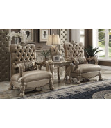 Acme 52090  Dresden Living room  Collection Gold Patina Finish 