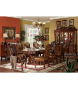 12150 Acme Dresden Dining Set Cherry Oak Collection 