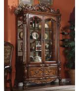 12150 Acme Dresden Dining Set Cherry Oak Collection 