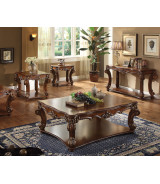 Acme 82000 Coffee Table Vendome Collection Cherry Oak Finish 