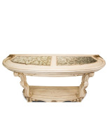 Aico Platine de Royale occacional tables CHAMPAGNE
