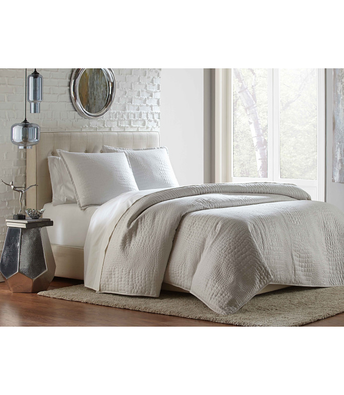 Michael Amini Brilliance Coverlet Duvet  Bedding Set by Aico