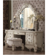 21760 Acme Bedroom Set Versailles Collection Bone White Finish