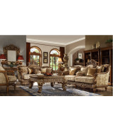 HD 610  Homey Design upholstery living room set Victorian, European & Classic design Sofa Set