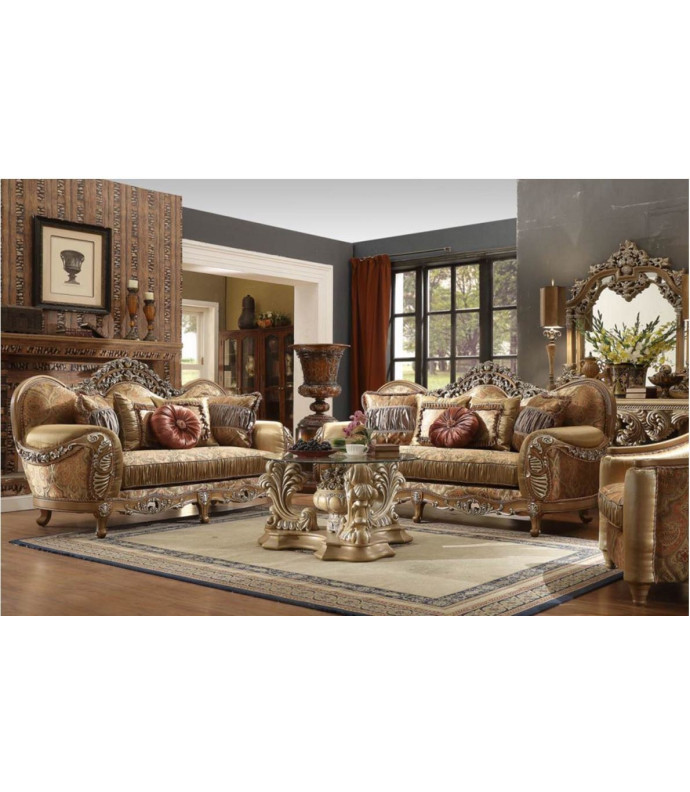 HD 622 Homey Design upholstery living room set Victorian, European & Classic design Sofa Set
