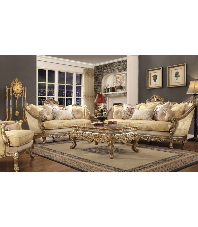 HD 2626 Homey Design upholstery living room set Victorian, European & Classic design Sofa Set