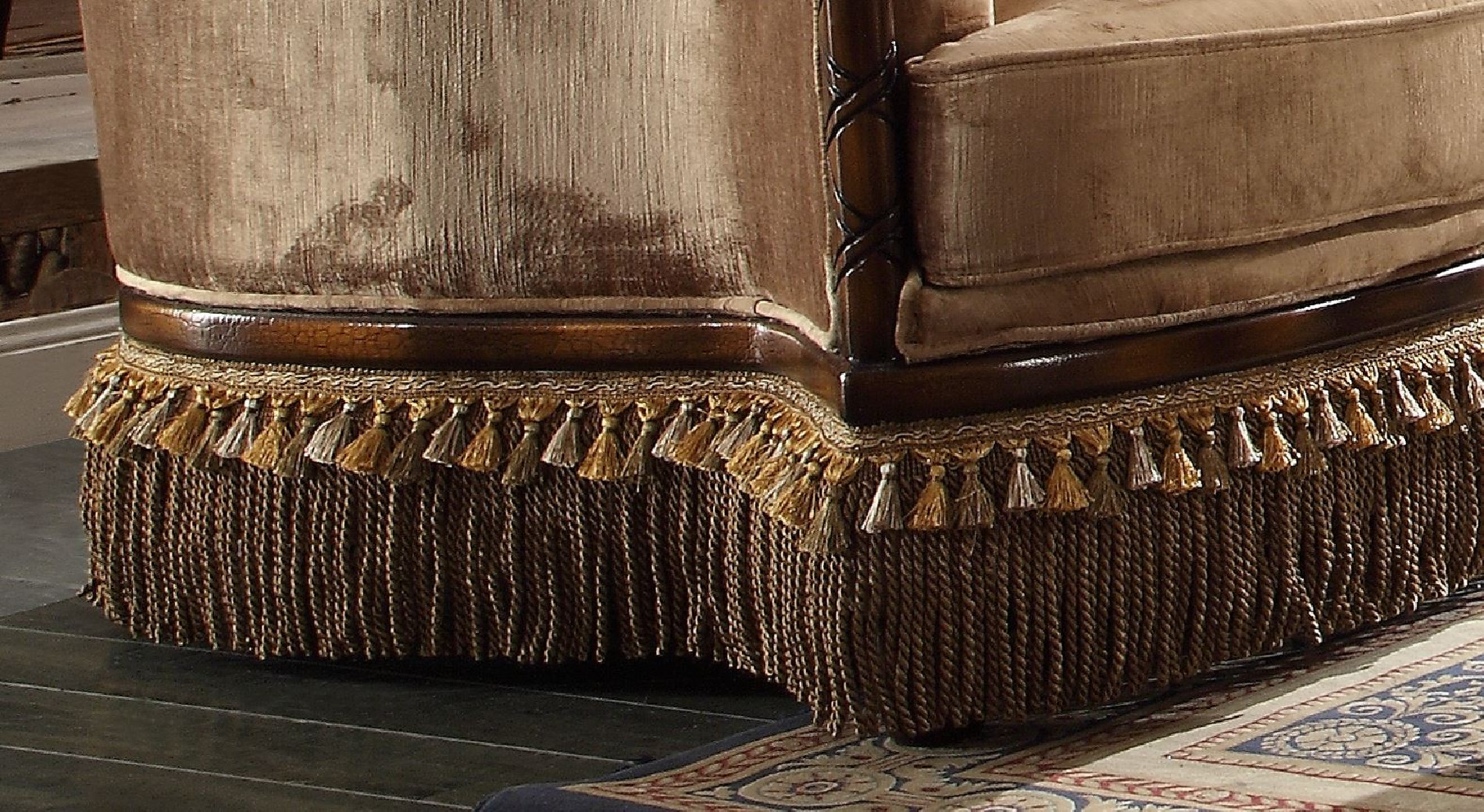 HD 1631 Homey Design upholstery living room set Victorian, European & Classic design Sofa Set