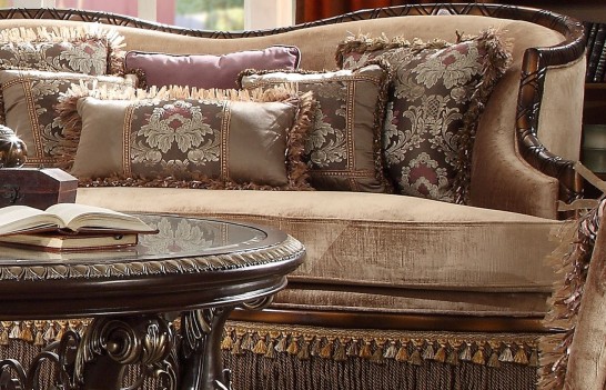 HD 1631 Homey Design upholstery living room set Victorian, European & Classic design Sofa Set