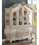 61280 Acme Dining Table Ragenardus Collection in Antique White