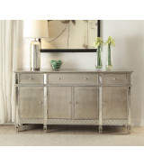 72155 Acme Dining Set Kacela Collection Champagne Finish