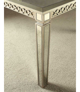 72155 Acme Dining Set Kacela Collection Champagne Finish