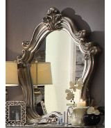 26840 Acme Versailles Ii Bedroom Set Collection. Silver Pu