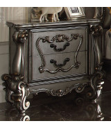 26840 Acme Versailles Ii Bedroom Set Collection. Silver Pu