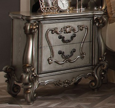 26860 Acme Versailles Bedroom Set Collection Antique Platinum
