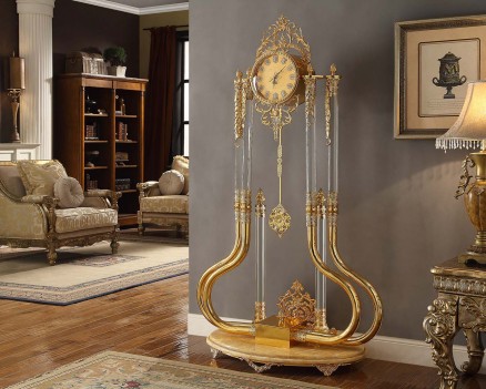 HD 8809 Victorian style floor clock by Homey Design