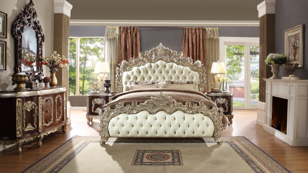 HD 8017 Homey Design Bedroom set Victorian, European & Classic design