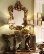 HD 8008 Homey Design ConsoleTable Victorian, European & Classic design