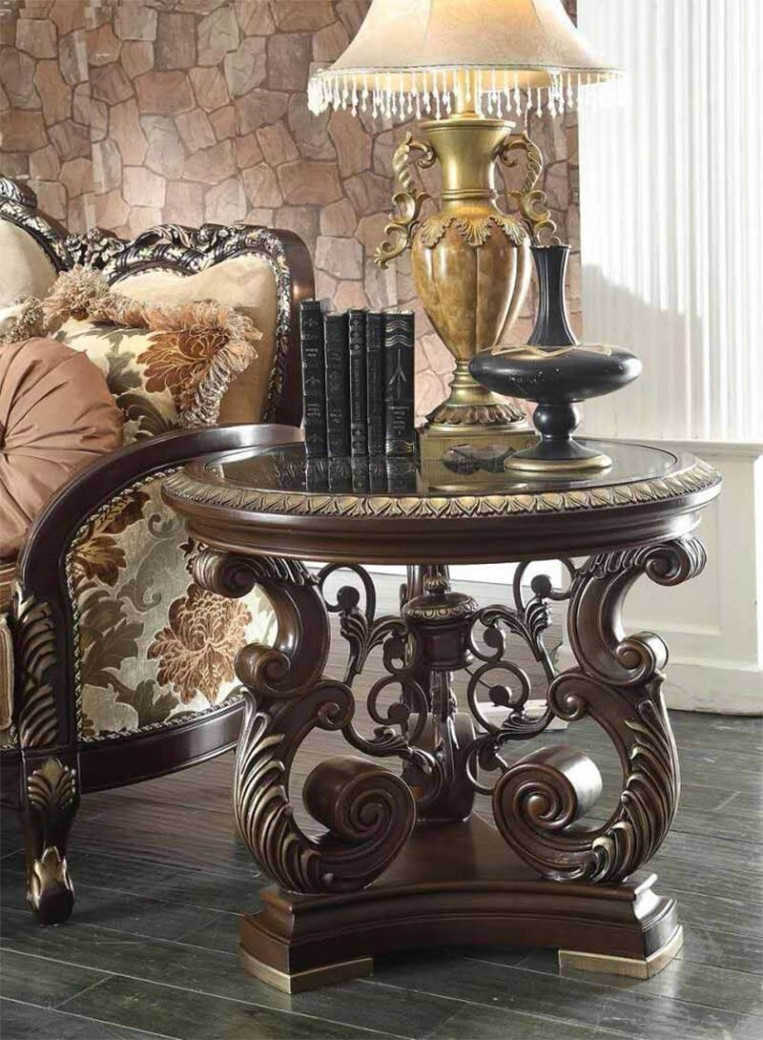HD 1631 Homey Design upholstery living room set Victorian, European & Classic design Sofa Set