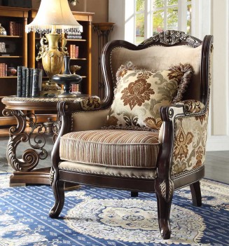 HD 1976 Homey Design upholstery living room set Victorian, European & Classic design Sofa Set