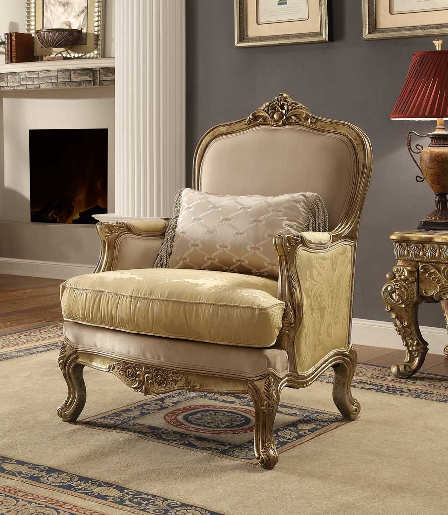 HD 2626 Homey Design upholstery living room set Victorian, European & Classic design Sofa Set