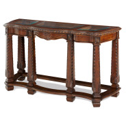 Aico Windsor Court Sofa Table VINTAGE FRUITWOOD