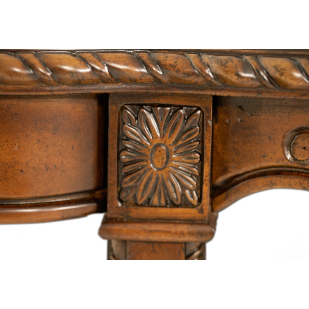Aico Windsor Court Sofa Table VINTAGE FRUITWOOD