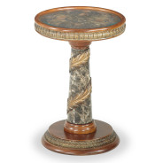 Aico Villa Valencia Chair Side Table CLASSIC CHESTNUT