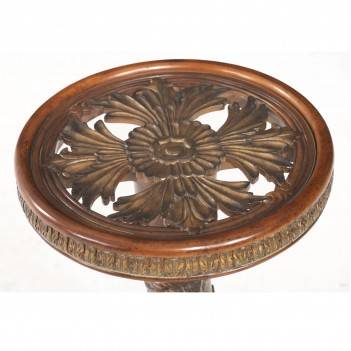 Aico Villa Valencia Chair Side Table CLASSIC CHESTNUT