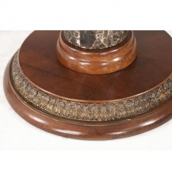 Aico Villa Valencia Chair Side Table CLASSIC CHESTNUT