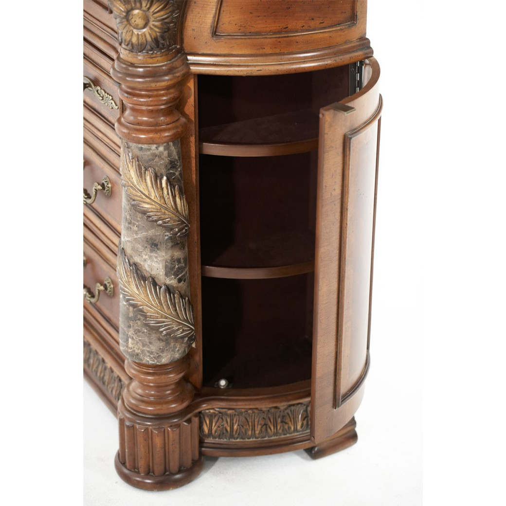 Aico Villa Valencia Dresser Classic Chesnut