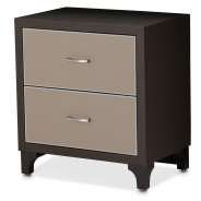 Aico 21 Cosmopolitan Taupe Nightstand