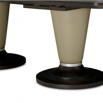 Aico 21 Cosmopolitan Taupe Rectangular Dining Table