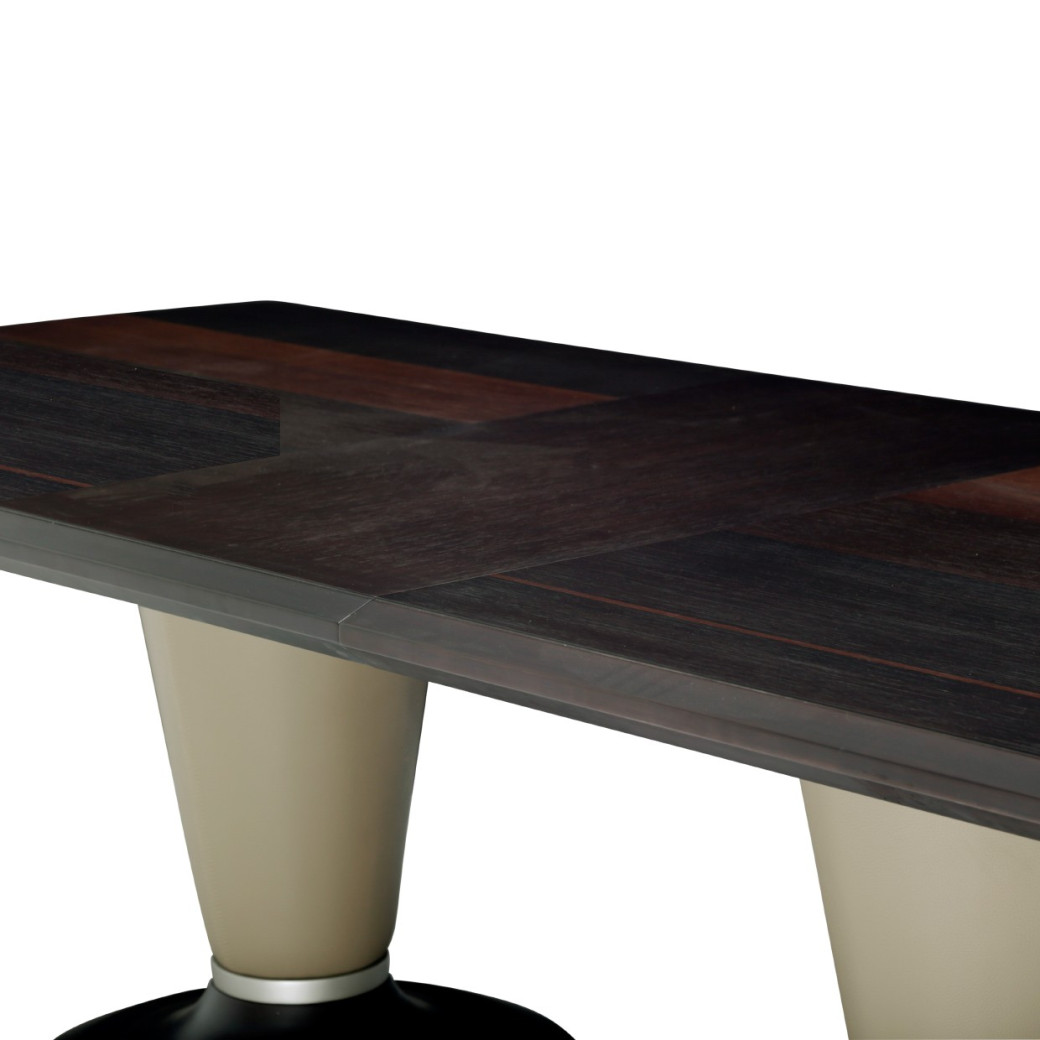 Aico 21 Cosmopolitan Taupe Rectangular Dining Table