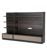 Aico 21 Cosmopolitan Taupe Entertainment Center (4 pc)