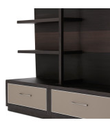 Aico 21 Cosmopolitan Taupe Entertainment Center (4 pc)