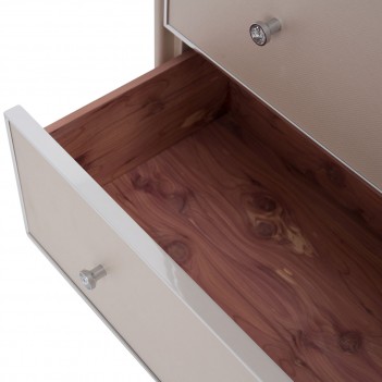 Aico by Michael Amini Glimmering Heights 5 Drawer Chest Aico by Michael Amini Glimmering Heights 5 Drawer Chest
