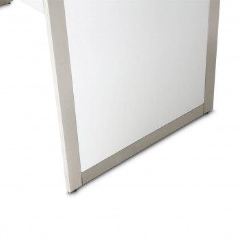 Aico State St. Writing Desk Glossy White