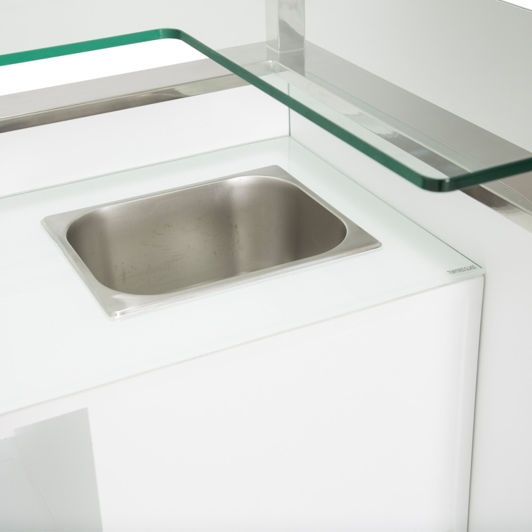 Aico State St. Bar Glossy White