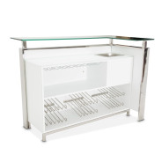 Aico State St. Bar Glossy White