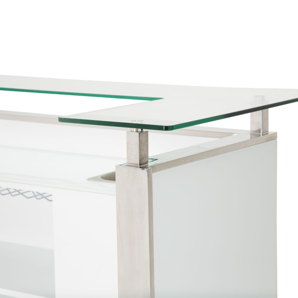 Aico State St. Bar Glossy White