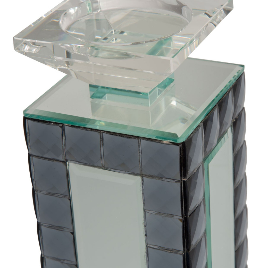 Aico Montreal Mirrored Candle Holder Large (6/Pack)