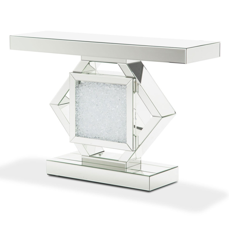 Aico Montreal Mirrored Console Table