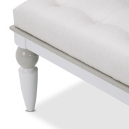 Michael Amini Sky Tower Bedroom Set White Cloud Finish