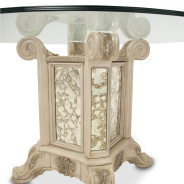 Aico Platine de Royale Round Table ANTIQUE PLATINUM