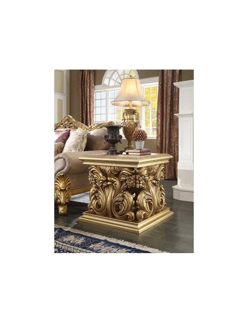 HD 2659 Homey Design upholstery living room set Victorian