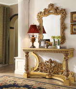 HD 2659 Homey Design upholstery living room set Victorian
