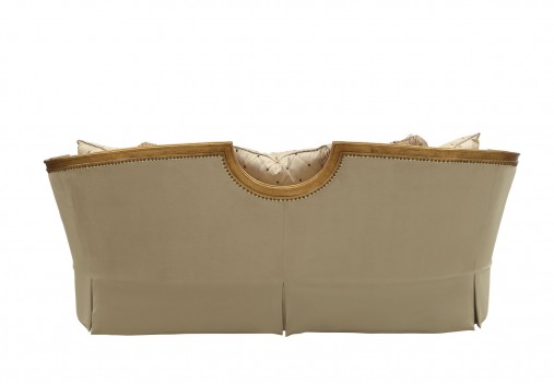 50835 Daesha Sofa Collection by Acme Fabric/ Antique Gold Finish